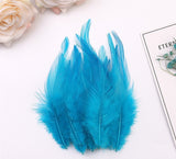 100PACK Decorative Feathers - 8-15cm
