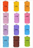 7PACK 3mm Macrame Cord Wholesale