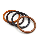 10PACK Round Wooden Bag Handles
