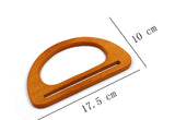 10PACK Wood Bag Handle