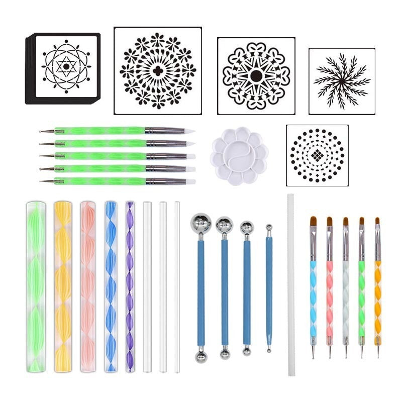 4PACK Mandala Dotting Tools Kit – Panda Crafty Wholesale Store