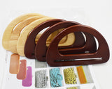 10PACK Wood Bag Handle
