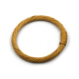 Nice Face Circle 12.5 * 12.5cm Wooden Motifroad Gi
