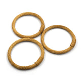 Nice Face Circle 12.5 * 12.5cm Wooden Motifroad Gi