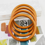 10PACK Round Wooden Bag Handles