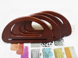 10PACK Wood Bag Handle