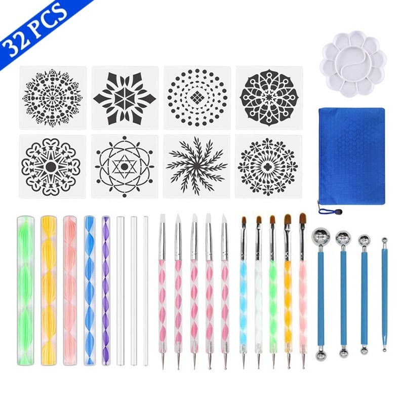4PACK Mandala Dotting Tools Kit – Panda Crafty Wholesale Store
