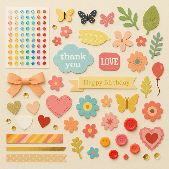 Card Embellishments Wholesale