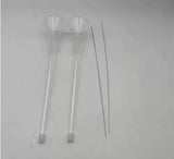 Beading Funnel Tools Kit - 4PCS Bead Threading Funnel Set with Needles for DIY Jewelry Making, Easy Bead Loader Tool for Bracelets, Necklaces, Craft Projects