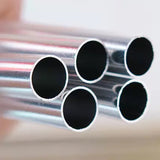 160 x 10 mm aluminum wind chime tubes close-up