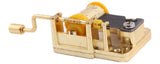 50PCS Gold-Tone Music Box Movements for Handmade Gift Boxes