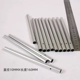 Pre-drilled aluminum wind chime tube pack