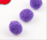 3PACK Craft Pom Pom Balls - 5cm