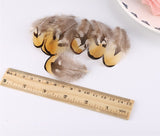 1000PACK Decorative Feathers 5-10cm