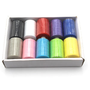 7 PACK Sewing Thread 10 Color Set (1000 yards)