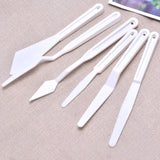 25PACK Plastic Palette Knives