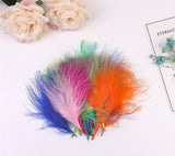 1000PACK Decorative Feathers - 6-12cm