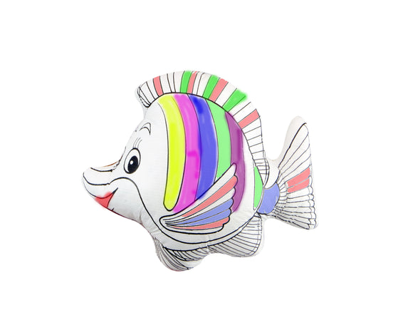 288 Packs Reusable Of Color And Wash Stuffed Animals  Fish Canvas And 4 Color Magic Markers