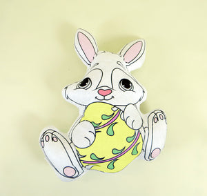 360 Packs Reusable Of Color And Wash Stuffed Animals  Baby Bunny Canvas And 4 Color Magic Markers