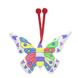 288 Packs Reusable Of Color And Wash Stuffed Animals Red Bearded Butterfly Canvas And 4 Color Magic Markers