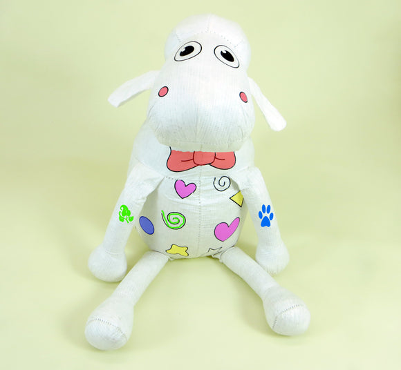 120 Packs Reusable Of Color And Wash Stuffed Animals Shawn Sheep Canvas And 4 Color Magic Markers