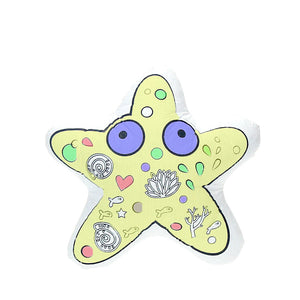 288 Packs Reusable Of Color And Wash Stuffed Animals Baby Starfish Canvas And 4 Color Magic Markers