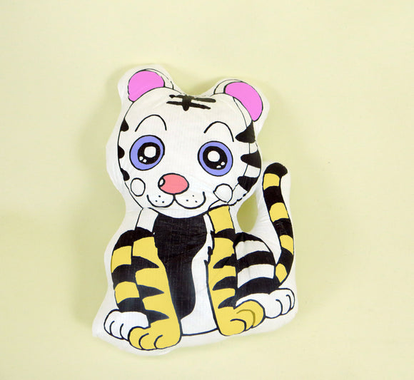 288 Packs Reusable Of Color And Wash Stuffed Animals  Baby Tiger Canvas And 4 Color Magic Markers