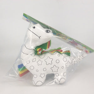 196 Packs Reusable Of Color And Wash Stuffed Animals Colorful Back Dinosaurs Canvas And 4 Color Magic Markers