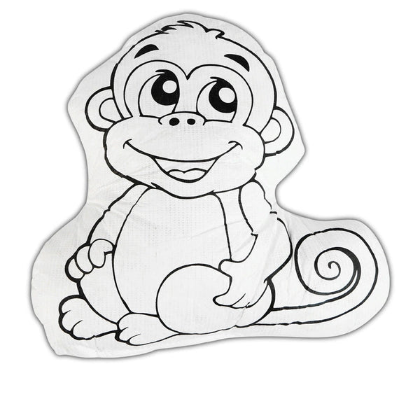 288 Packs Reusable Of Color And Wash Stuffed Animals Monkey Canvas And 4 Color Magic Markers