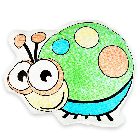  DRAWMYTOY Coloring Plush Toy with 5 Washable Markers