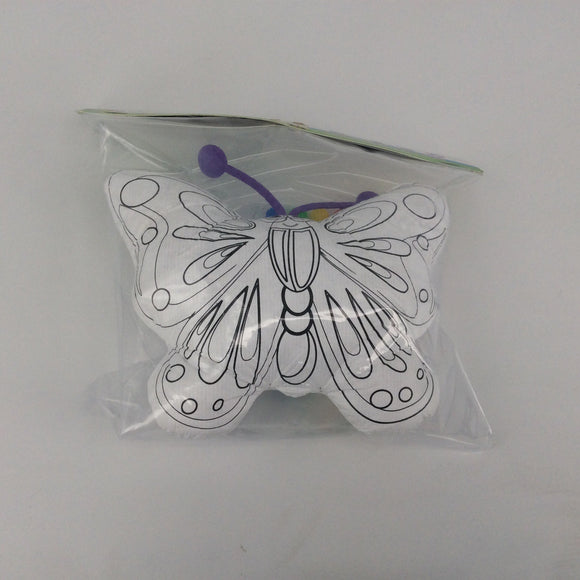 288 Packs Reusable Of Toys For Coloring And Washing Stuffed Animals Butterfly Canvas And 4 Color Magic Markers