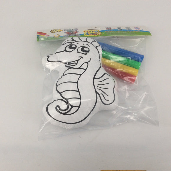 360 Packs Reusable Of Color And Wash Stuffed Animals Seahorse Canvas And 4 Color Magic Markers